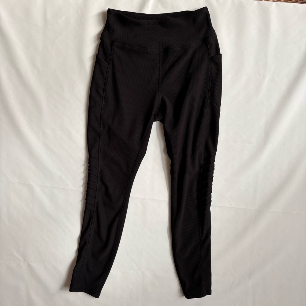 OTOS New York Black Leggings Size XS/S   Cotton/Polyester/Spandex  INV25/333
